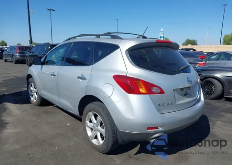 2009 Nissan Murano Sl z USA, uszkodzony, nr VIN JN8AZ18U49W028874